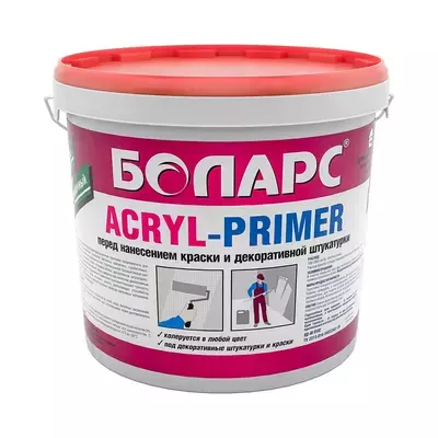 Грунтовка полимерная Боларс ACRYL-PRIMER 5кг позиция под заказ