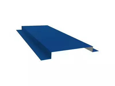 Планка кожуха сегментного 150 сталь  0,45мм Полиэстер 0.8м Grand Line RAL 5005 (синий)