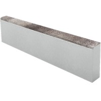 Камень бордюрный БР100.20.8 Листопад Хаски гранит верхний прокрас на белом цементе основа - серый цемент 1000*200*80мм Выбор